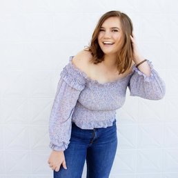 Me wearing a super cute top from June & Co. Me wearing a super cute top from June & Co.