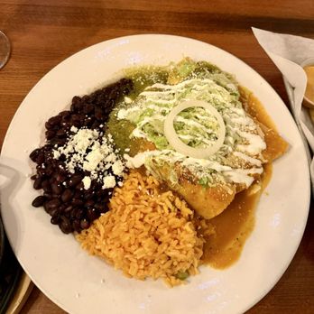 Orale Mexican Eats - Chicken enchiladas, such a solidrepeat performer, I've gotten may times - Mexican Near Me - Minneapolis, Minnesota
