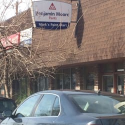 Mark's Paint Mart - To find Mark's, look for the sign that says Benjamin Moore.