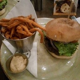 Brie and Mushroom Melt Burger