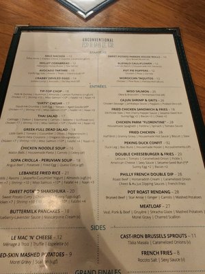 Menu photo 3 Unconventional Diner Washington, DC, DC Menu photo 3 Unconventional Diner Washington, DC, DC