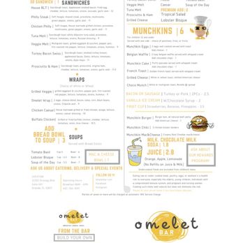 Omelet Bar - Menu - Breakfast & Brunch Near Me - Orlando, Florida
