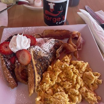 George's Cafe - French toast and coffee - Breakfast & Brunch Near Me - West Covina, California