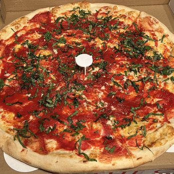 Slice House by Tony Gemignani - 20" Tomato Pie on New York style crust - Pizza Near Me - Castro Valley, California Slice House by Tony Gemignani - 20" Tomato Pie on New York style crust - Pizza Near Me - Castro Valley, California