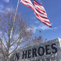 Boundary County Library - Veteran's Memorial next to Boundary County Library.
