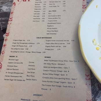Tsion Cafe - Menu - Ethiopian Near Me - New York, New York