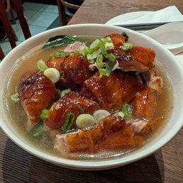 Roast Duck Wonton Noodle Soup Roast Duck Wonton Noodle Soup