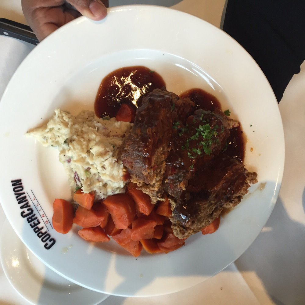 Copper Canyon Grill- Silver Spring - Big Meatloaf Stack - American Near Me - Silver Spring, Maryland