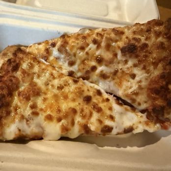 Don's Donuts Pizza & Deli - Cheese pizza slices we ordered - Donuts Near Me - Arcata, California