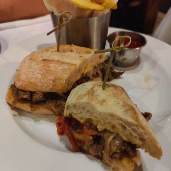 The Wild Goose - Philly cheese steak - New American Near Me - Port Washington, New York