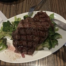TED’s - 12 oz Ribeye steak with broccoli