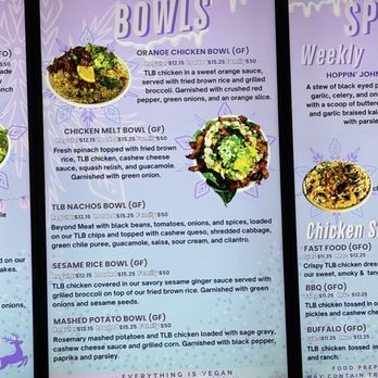 The Loaded Bowl - Middle of menu display inside restaurant - Comfort Food Near Me - Oklahoma City, Oklahoma The Loaded Bowl - Middle of menu display inside restaurant - Comfort Food Near Me - Oklahoma City, Oklahoma