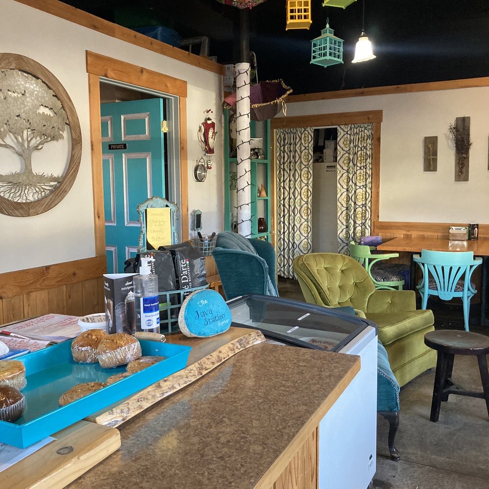 Java Station - a view of a kitchen and dining area - Coffee & Tea Near Me - Wenatchee, Washington