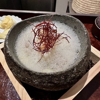 The Shota - An otsumami of Amadai w a sweetened foam served between nigiri courses. - Japanese Near Me - San Francisco, California The Shota - An otsumami of Amadai w a sweetened foam served between nigiri courses. - Japanese Near Me - San Francisco, California