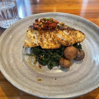 Proper Grit - Black Grouper catch of the day. - Bars Near Me - West Palm Beach, Florida