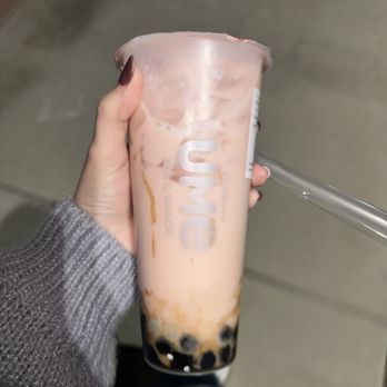 Ume Tea - Sunset Rose (Rose Milk Tea) - Bubble Tea Near Me - Fremont, California Ume Tea - Sunset Rose (Rose Milk Tea) - Bubble Tea Near Me - Fremont, California
