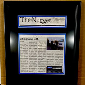 Fantasy Arts & Custom Framing - Framed Newspaper Article - Framing Near Me - Vacaville, California