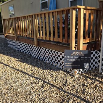 Rimant Construction - My new front porch! It's like adding a relaxation room. I love it so much! - General Contractors Near Me Rimant Construction - My new front porch! It's like adding a relaxation room. I love it so much! - General Contractors Near Me