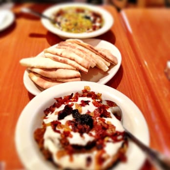 Fanoos Grill - Eggplant dip, stew and pita bread, awesome! - Middle Eastern Near Me - Torrance, California Fanoos Grill - Eggplant dip, stew and pita bread, awesome! - Middle Eastern Near Me - Torrance, California
