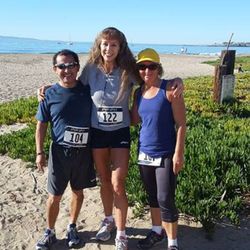 Feeling great after the Super Bowl 4 Mile Fun Run!