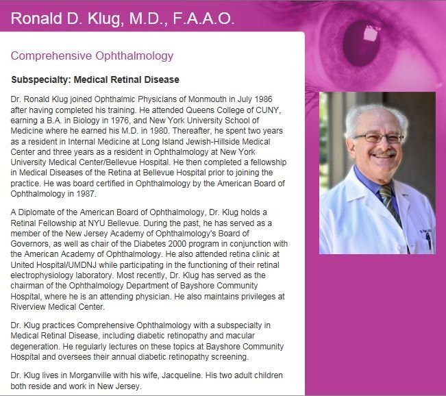 OPHTHALMIC OF MONMOUTH Updated August 2024 10 Reviews 733 N Beers