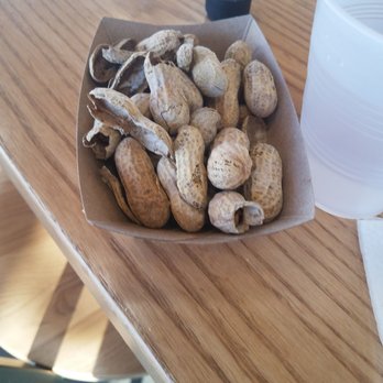 Five Guys - Free app you can eat. Maybe next time I'll take a picture before I start eating them - Burgers Near Me - Ankeny, Iowa