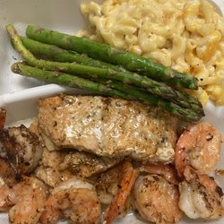 Gumbo King - Salmon dinner