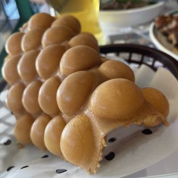 Hong Kong Cafe - egg waffle - Hong Kong Style Cafe Near Me - Walnut, California