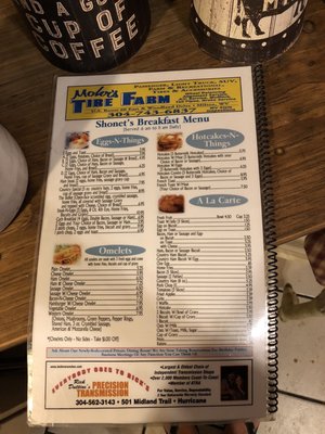 Menu photo 1 Shonet's Milton, WV