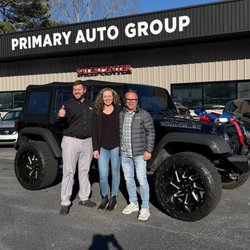 Primary Auto Group - The Stewarts from Canton GA with their BEAUTIFUL new Primary Wrangler Unlimited! Congratulations! THANK YOU