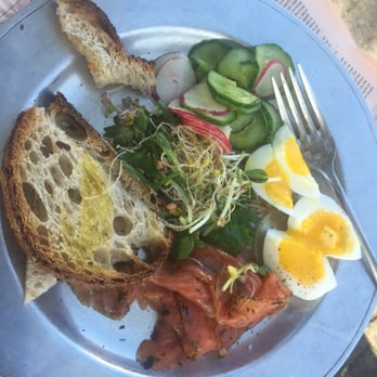 Gjusta - Smoked lox and eggs at Gjusta 4.2.2015 - Bakeries Near Me - Venice, California Gjusta - Smoked lox and eggs at Gjusta 4.2.2015 - Bakeries Near Me - Venice, California