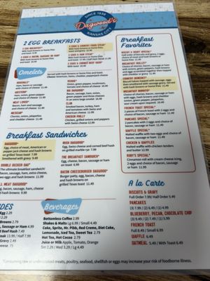 Menu photo 3 Dagwood's Cafe Kansas City, KS