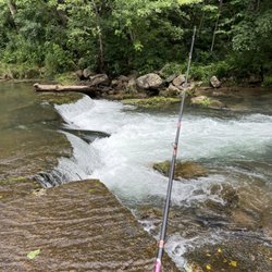 Montauk State Park - Fishing location at RV site