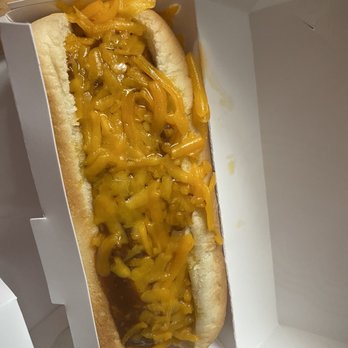 Wienerschnitzel - 2nd uncooked hotdog with semi warm chili and I refrigerated cheese - Fast Food Near Me - Tracy, California Wienerschnitzel - 2nd uncooked hotdog with semi warm chili and I refrigerated cheese - Fast Food Near Me - Tracy, California
