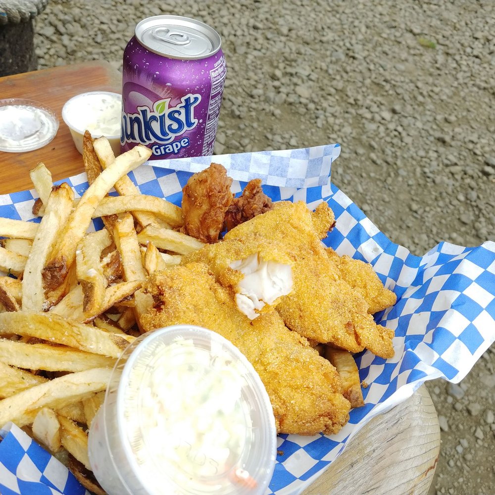 Linda's Fish and Chips - Very thin breading just like what I seak for. I can't stand battered fish. - Fish & Chips Near Me - South Bend, Washington