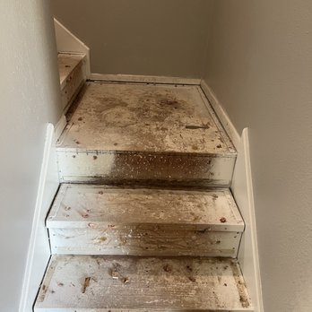 Texas Quality Flooring - a picture of a dirty staircase - Flooring Near Me Texas Quality Flooring - a picture of a dirty staircase - Flooring Near Me
