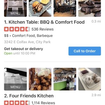 Four Friends Kitchen - Search for black owned business with FFK showing up as #2 (sometimes shows up as #1) - Southern Near Me - Denver, Colorado