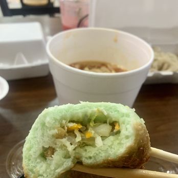 Happy Bao's - 11. Vegetables Sheng Jian Bao - Chinese Near Me - Mesa, Arizona Happy Bao's - 11. Vegetables Sheng Jian Bao - Chinese Near Me - Mesa, Arizona