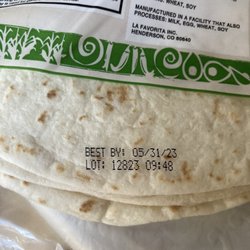 La Favorita Foods - Expiration date and lot number