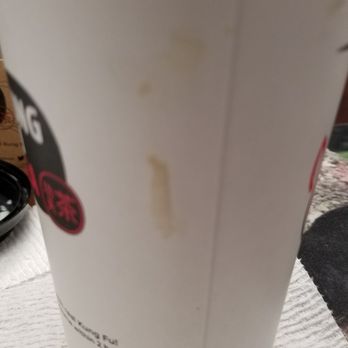 Kung Fu Tea - Given to me after it had spilled all over. Tastes awful - just a bucket of sugar, no tea flavor; definitely not what I asked for. - Bubble Tea Near Me - Paramus, New Jersey Kung Fu Tea - Given to me after it had spilled all over. Tastes awful - just a bucket of sugar, no tea flavor; definitely not what I asked for. - Bubble Tea Near Me - Paramus, New Jersey
