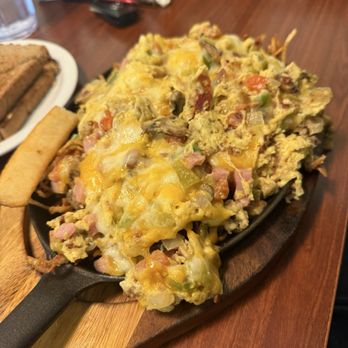 Corky's Kitchen & Bakery - Hobo Skillet and toast - American Near Me - Upland, California