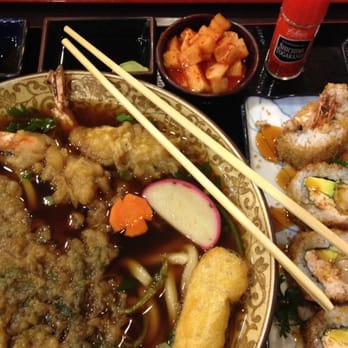 Yoko - tempura udon + crunchy roll - Japanese Near Me - Buena Park, California Yoko - tempura udon + crunchy roll - Japanese Near Me - Buena Park, California