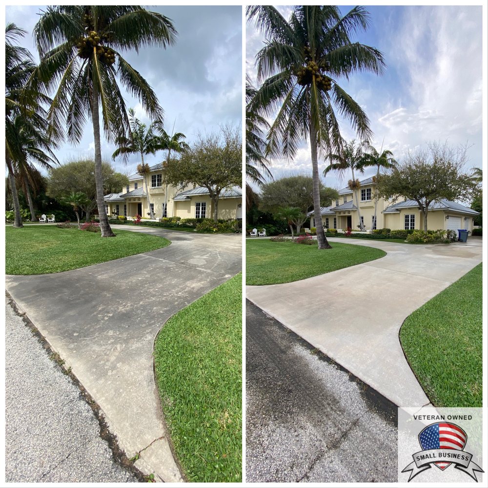 Slide of Veterans Pressure & Soft Washing