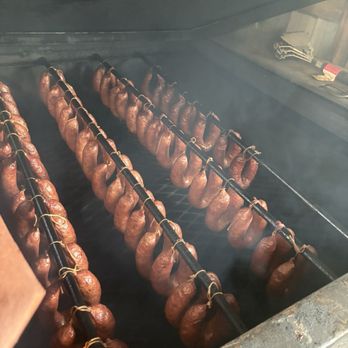 Martinez Hwy 90 BBQ - Homemade sausage links - Barbeque Near Me - Waelder, Texas Martinez Hwy 90 BBQ - Homemade sausage links - Barbeque Near Me - Waelder, Texas