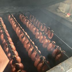 Martinez Hwy 90 BBQ - Homemade sausage links