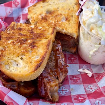 Barnsider Barbeque Restaurant - BBQ Sliced Brisket Samdwich - Barbeque Near Me - Lake George, New York