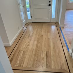 Hardwood Floors By Jonathan Gayer - Bona Traffic water based clear coat on a solid red oak