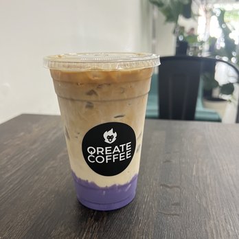 Qreate Coffee + Studio - Purple Pearl - Coffee & Tea Near Me - Orlando, Florida Qreate Coffee + Studio - Purple Pearl - Coffee & Tea Near Me - Orlando, Florida