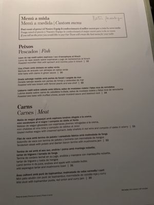 Menu photo 7 Oria Barcelona, B Menu photo 7 Oria Barcelona, B