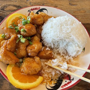 EatThai - Orange Chicken. - Thai Near Me - Indianapolis, Indiana